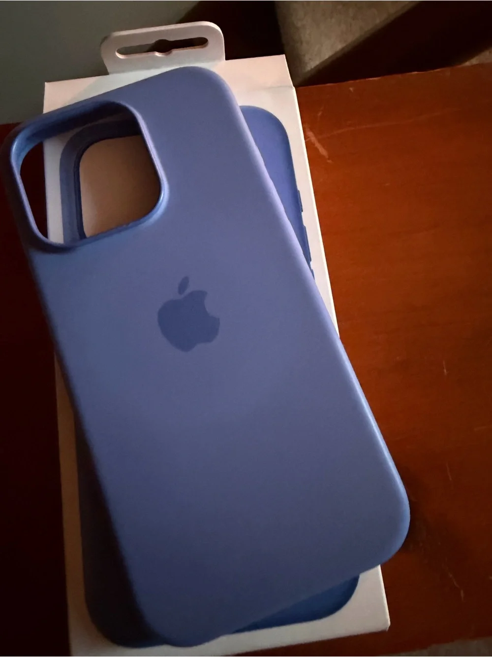 Apple Silicone iPhone 16 Pro Case in Periwinkle